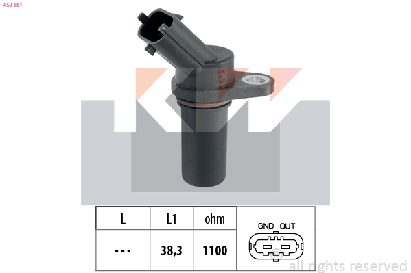 Sensor, crankshaft pulse (453 681)