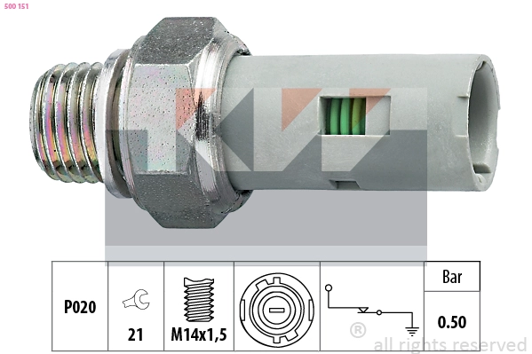 Oil Pressure Switch (500 151)