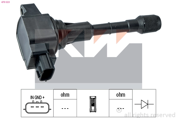 Ignition Coil (470 533)