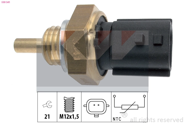 Sensor, coolant temperature (530 341)