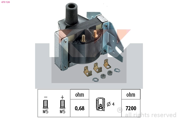 Ignition Coil (470 126)