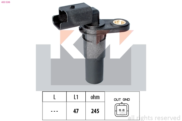 Sensor, crankshaft pulse (453 536)