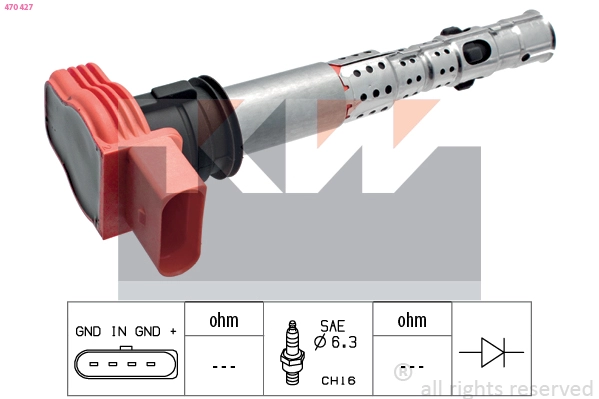 Ignition Coil (470 427)