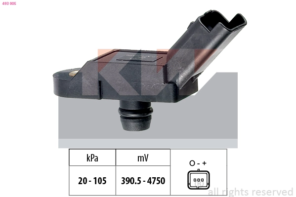 Air Pressure Sensor, altitude adaption (493 005)