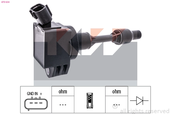 Ignition Coil (470 634)