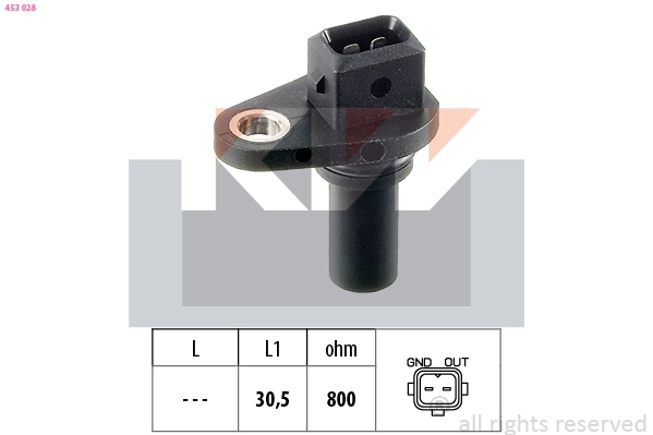 Sensor, RPM (453 028)