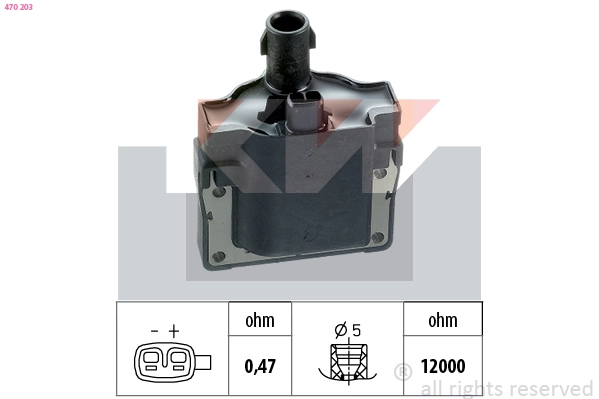 Ignition Coil (470 203)