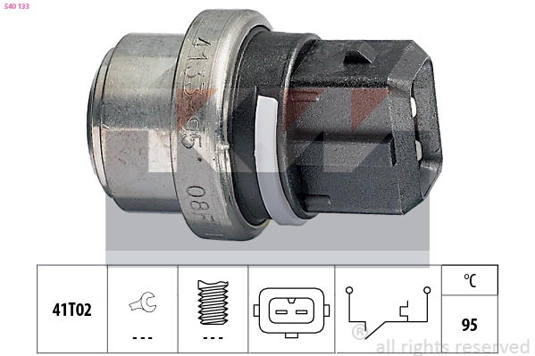 Temperature Switch, coolant warning lamp (540 133)