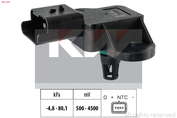 Air Pressure Sensor, altitude adaption (493 270)