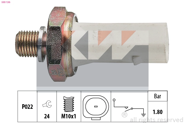 Oil Pressure Switch (500 136)