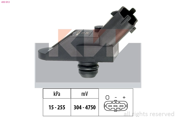 Air Pressure Sensor, altitude adaption (493 013)