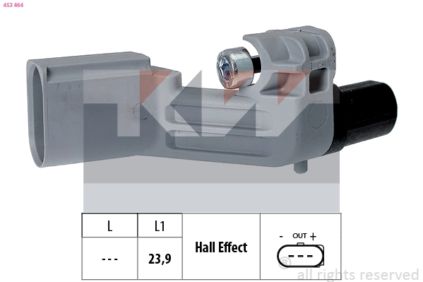 Sensor, crankshaft pulse (453 464)