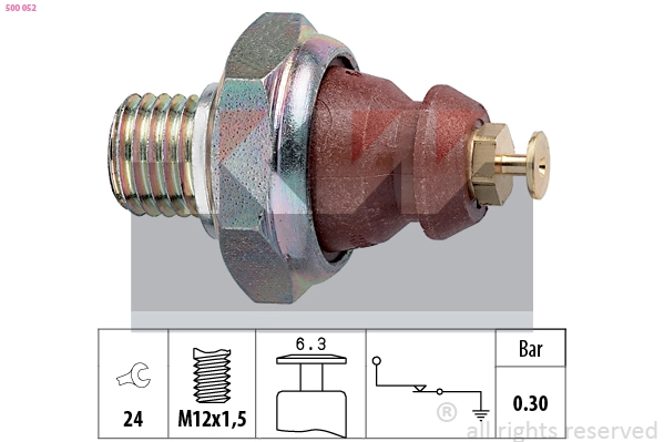 Oil Pressure Switch (500 052)