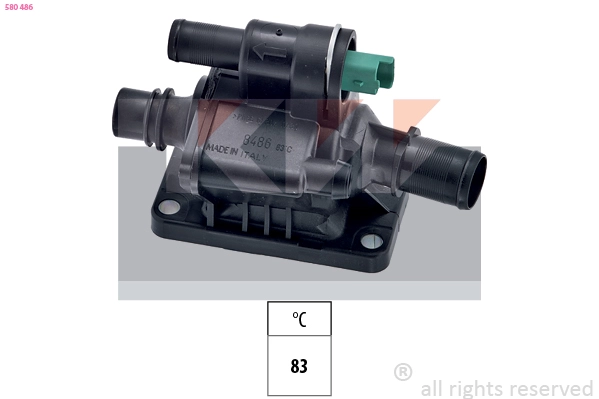 Thermostat, coolant (580 486)