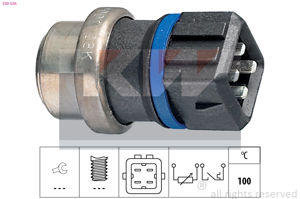 Sensor, coolant temperature (530 536)