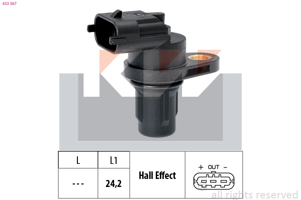 Sensor, camshaft position (453 387)