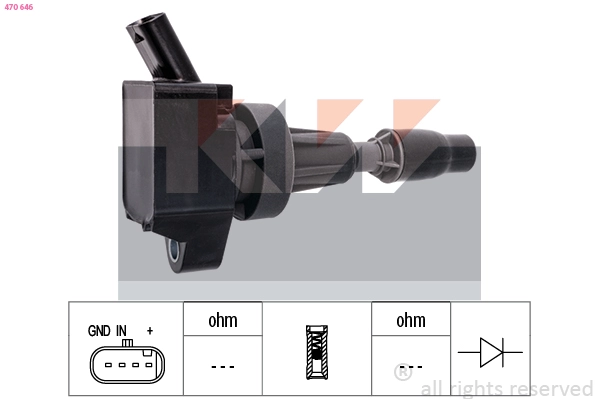 Ignition Coil (470 646)