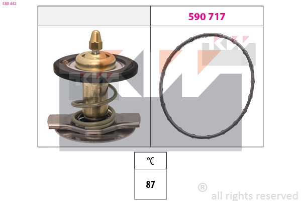 Thermostat, coolant (580 442)