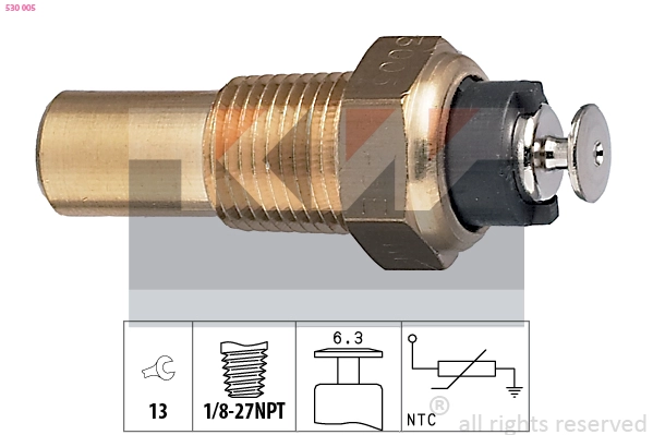 Sensor, coolant temperature (530 005)
