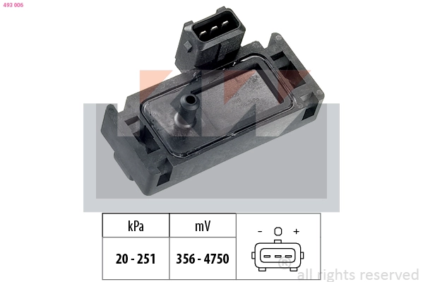 Air Pressure Sensor, altitude adaption (493 006)
