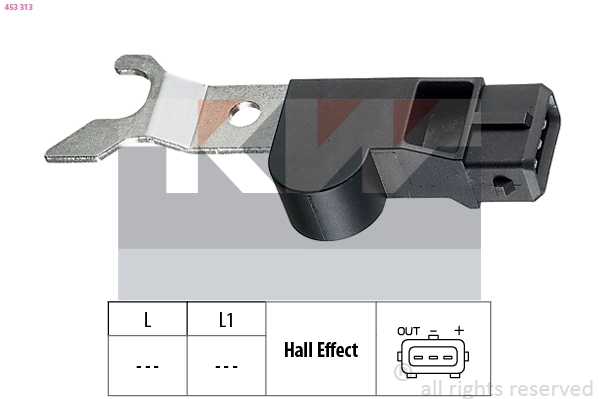 Sensor, camshaft position (453 313)