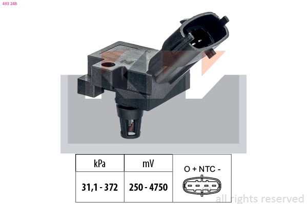 Air Pressure Sensor, altitude adaption (493 248)