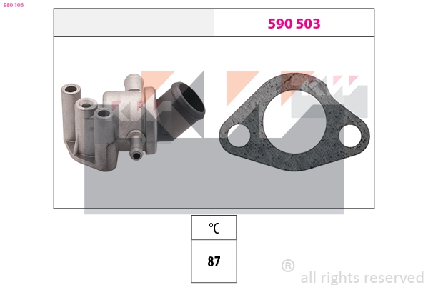 Thermostat, coolant (580 106)