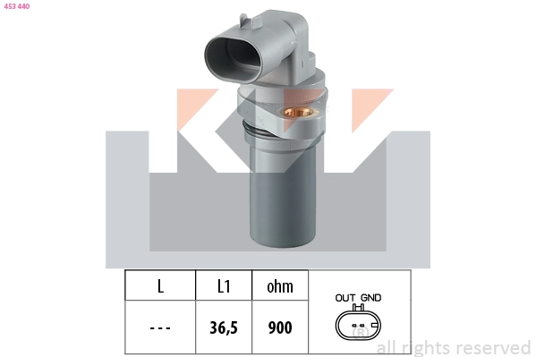 Sensor, crankshaft pulse (453 440)