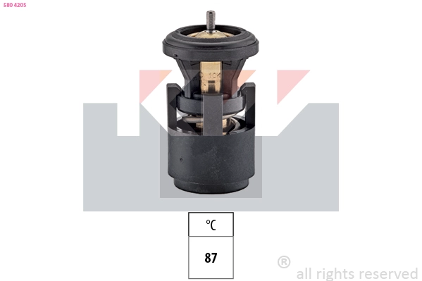 Thermostat, coolant (580 420S)
