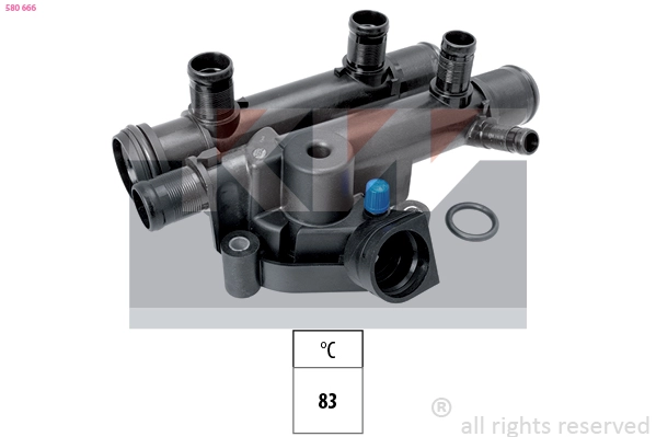 Thermostat, coolant (580 666)