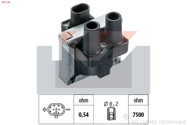Ignition Coil (470 146)