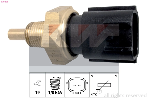 Sensor, oil temperature (530 358)
