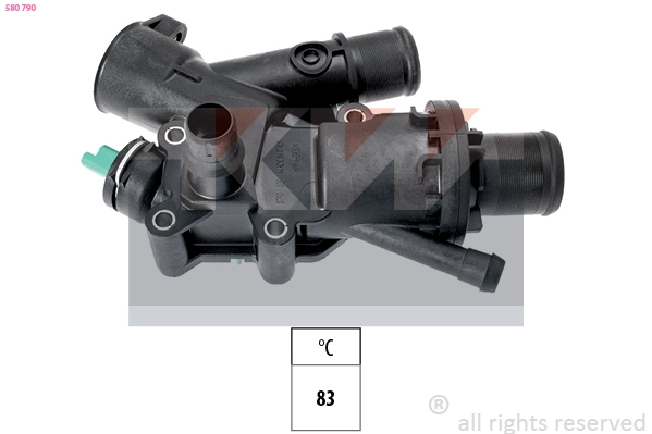 Thermostat, coolant (580 790)