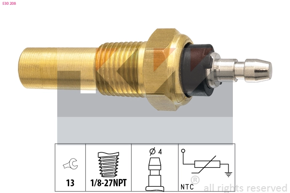 Sensor, coolant temperature (530 208)