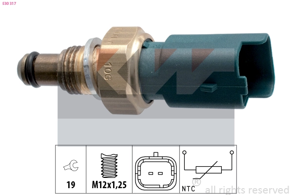 Sensor, coolant temperature (530 317)