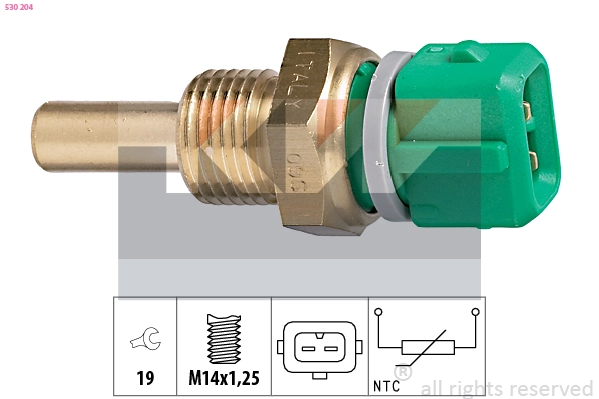 Sensor, coolant temperature (530 204)