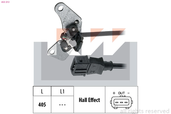 Sensor, camshaft position (453 213)