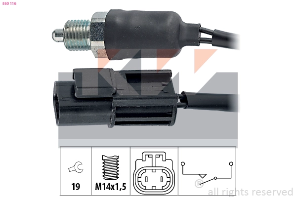 Switch, reverse light (560 116)