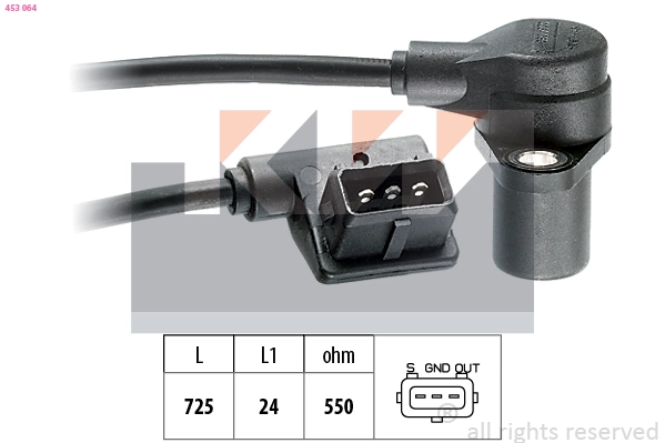 Sensor, crankshaft pulse (453 064)