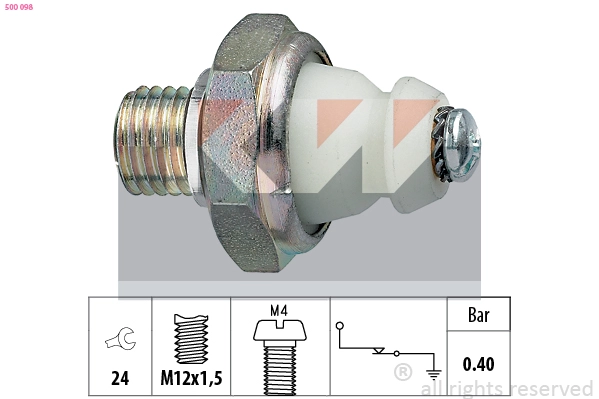 Oil Pressure Switch (500 098)