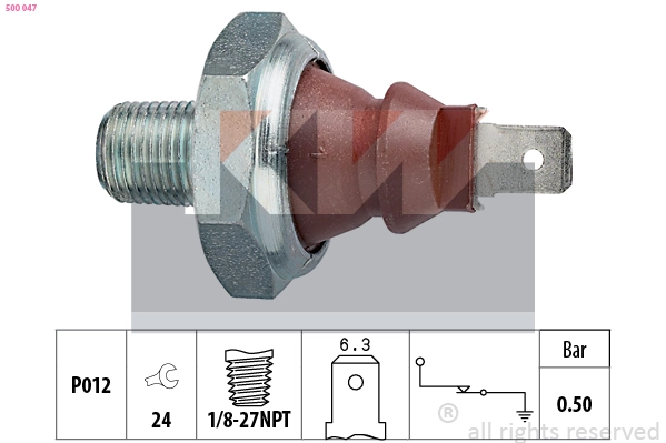 Oil Pressure Switch (500 047)