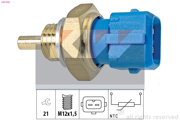 Sensor, coolant temperature (530 342)