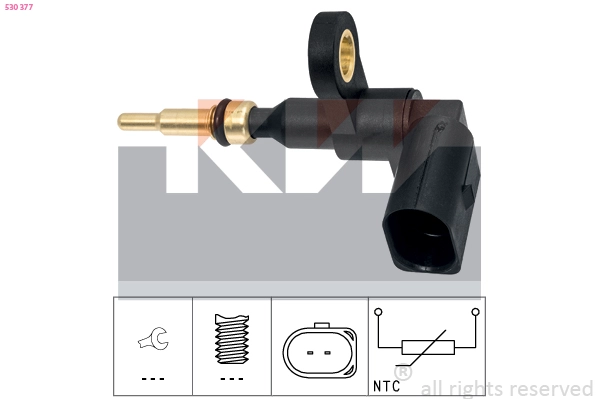 Sensor, coolant temperature (530 377)