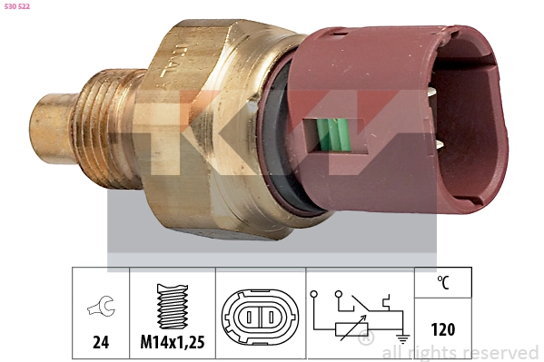 Sensor, coolant temperature (530 522)