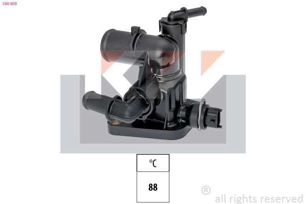 Thermostat, coolant (580 809)