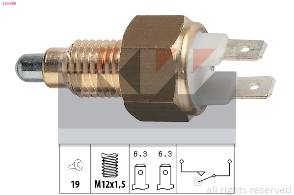 Switch, reverse light (560 009)