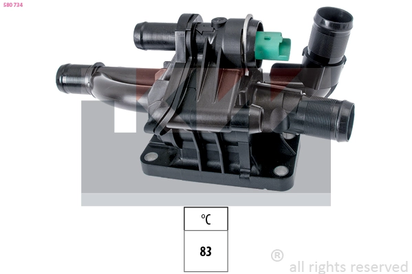Thermostat, coolant (580 734)