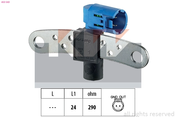 Sensor, crankshaft pulse (453 543)