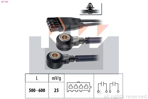 Knock Sensor (457 193)