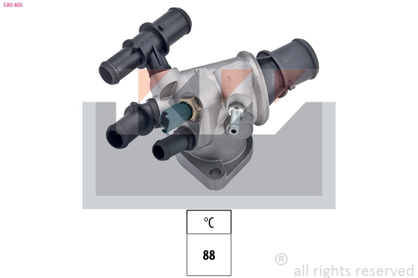 Thermostat, coolant (580 405)